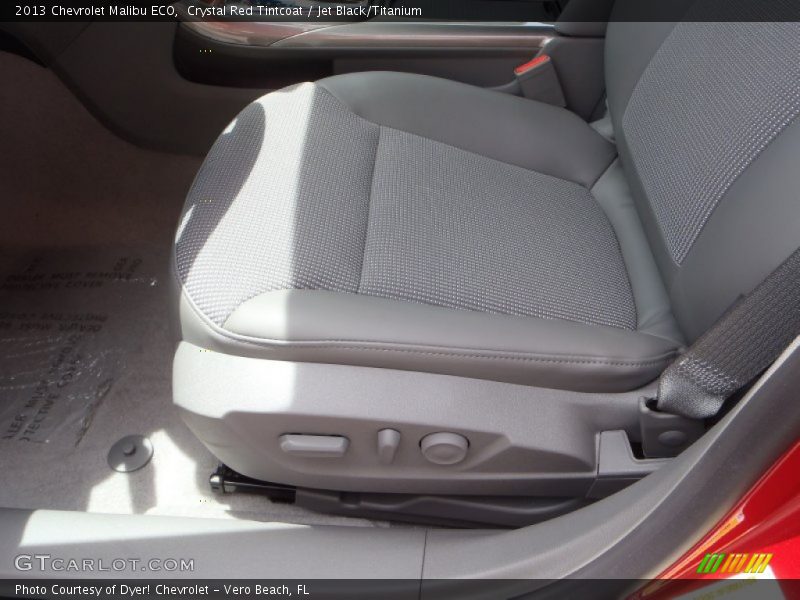 Crystal Red Tintcoat / Jet Black/Titanium 2013 Chevrolet Malibu ECO