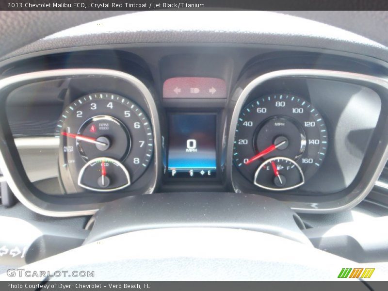 Crystal Red Tintcoat / Jet Black/Titanium 2013 Chevrolet Malibu ECO