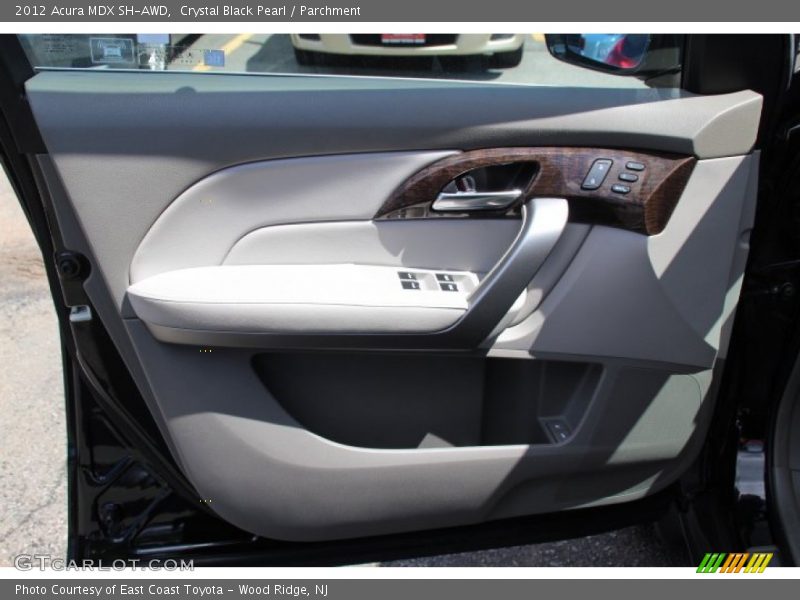Crystal Black Pearl / Parchment 2012 Acura MDX SH-AWD