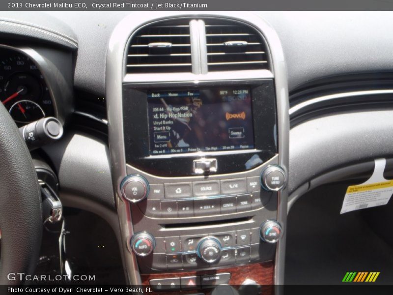 Crystal Red Tintcoat / Jet Black/Titanium 2013 Chevrolet Malibu ECO