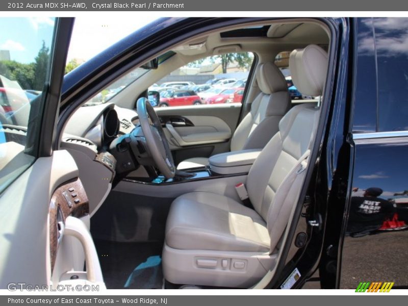 Crystal Black Pearl / Parchment 2012 Acura MDX SH-AWD