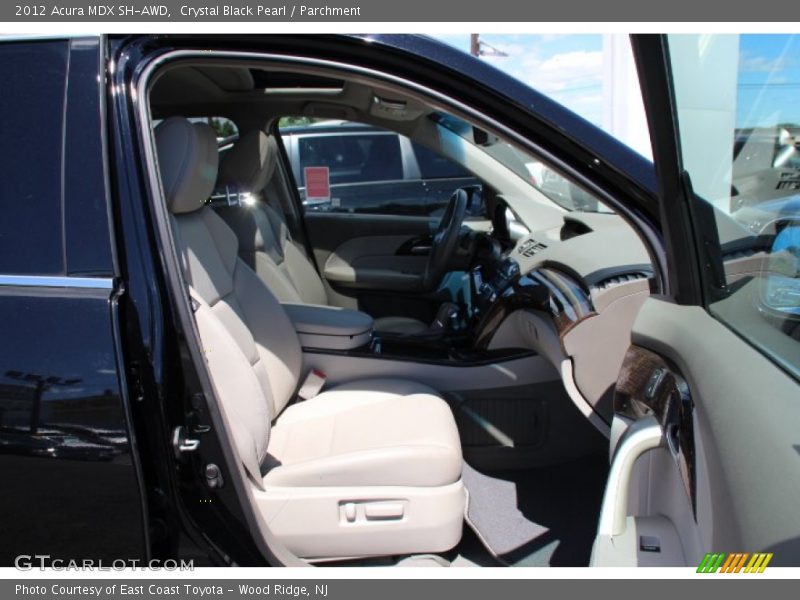 Crystal Black Pearl / Parchment 2012 Acura MDX SH-AWD