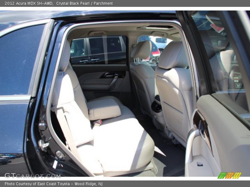Crystal Black Pearl / Parchment 2012 Acura MDX SH-AWD