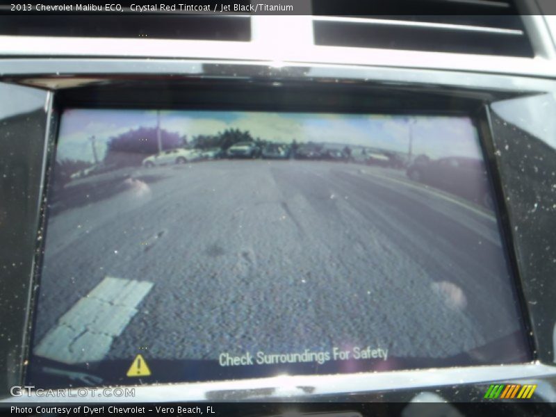 Crystal Red Tintcoat / Jet Black/Titanium 2013 Chevrolet Malibu ECO