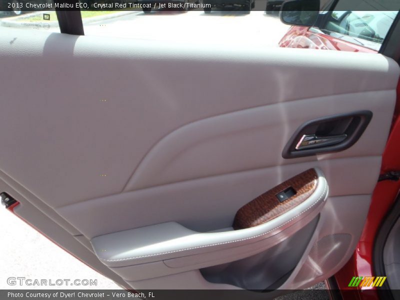 Crystal Red Tintcoat / Jet Black/Titanium 2013 Chevrolet Malibu ECO