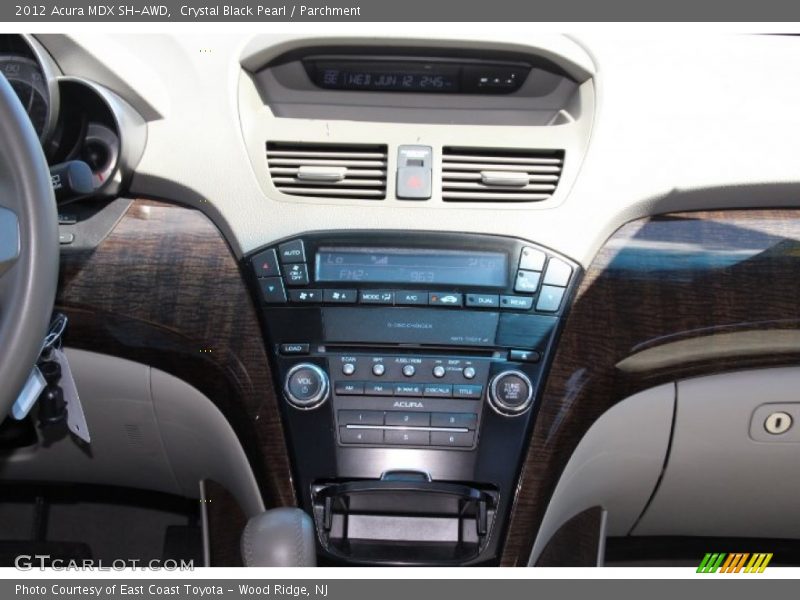 Crystal Black Pearl / Parchment 2012 Acura MDX SH-AWD