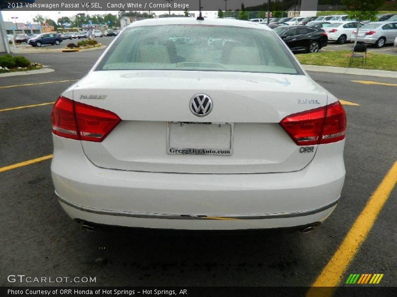 Candy White / Cornsilk Beige 2013 Volkswagen Passat V6 SEL