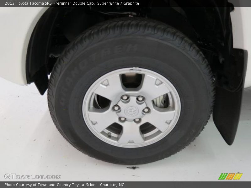 Super White / Graphite 2013 Toyota Tacoma SR5 Prerunner Double Cab