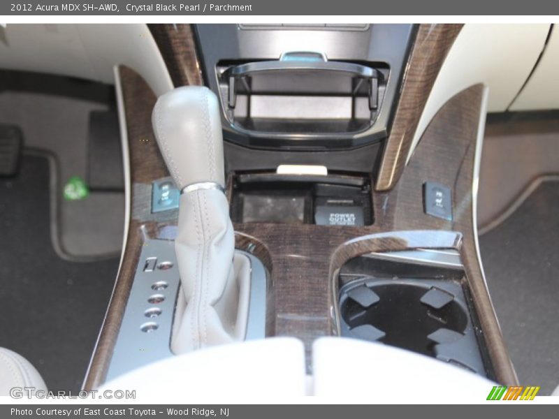 Crystal Black Pearl / Parchment 2012 Acura MDX SH-AWD