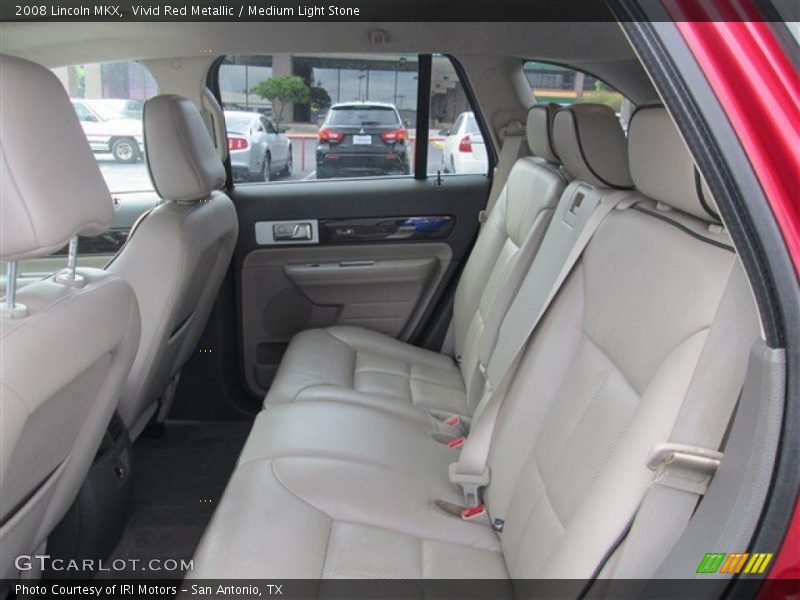 Vivid Red Metallic / Medium Light Stone 2008 Lincoln MKX
