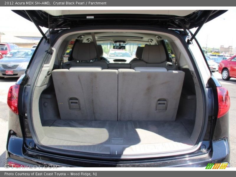 Crystal Black Pearl / Parchment 2012 Acura MDX SH-AWD