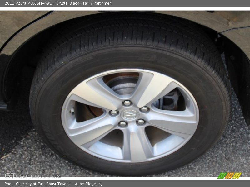 Crystal Black Pearl / Parchment 2012 Acura MDX SH-AWD