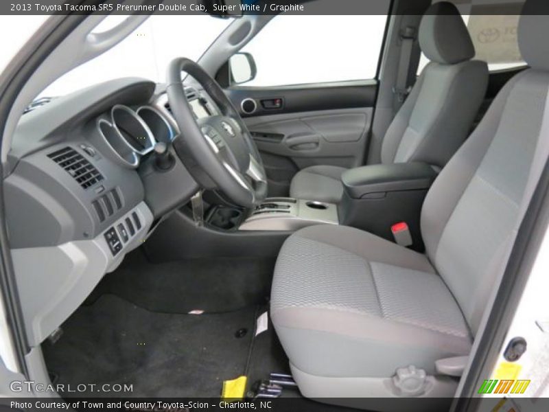  2013 Tacoma SR5 Prerunner Double Cab Graphite Interior