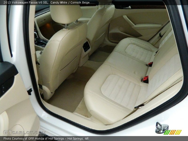Rear Seat of 2013 Passat V6 SEL