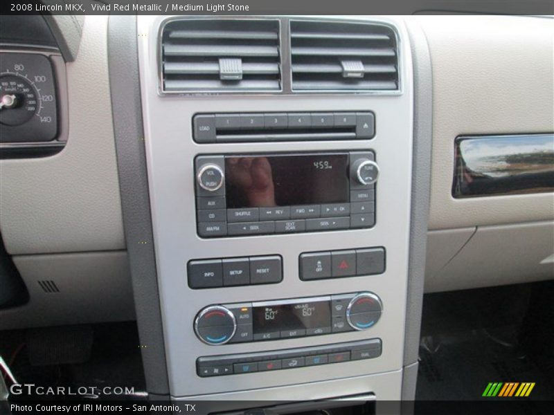 Vivid Red Metallic / Medium Light Stone 2008 Lincoln MKX