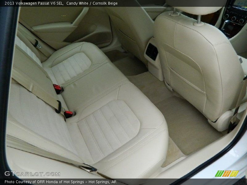Candy White / Cornsilk Beige 2013 Volkswagen Passat V6 SEL
