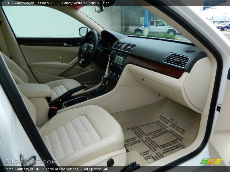 Candy White / Cornsilk Beige 2013 Volkswagen Passat V6 SEL