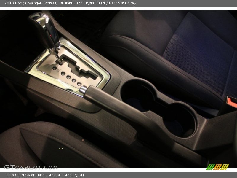 Brilliant Black Crystal Pearl / Dark Slate Gray 2010 Dodge Avenger Express