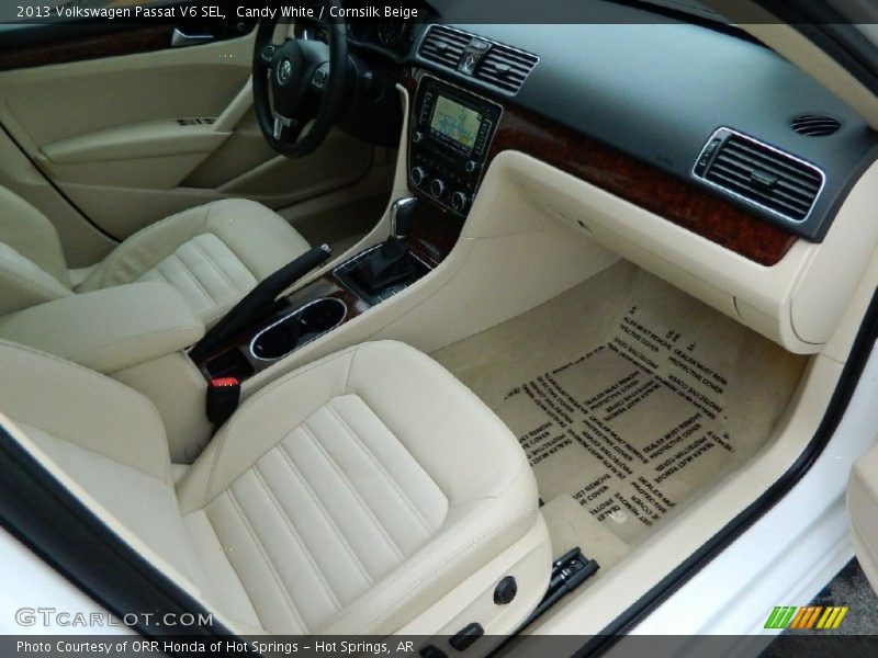 Candy White / Cornsilk Beige 2013 Volkswagen Passat V6 SEL