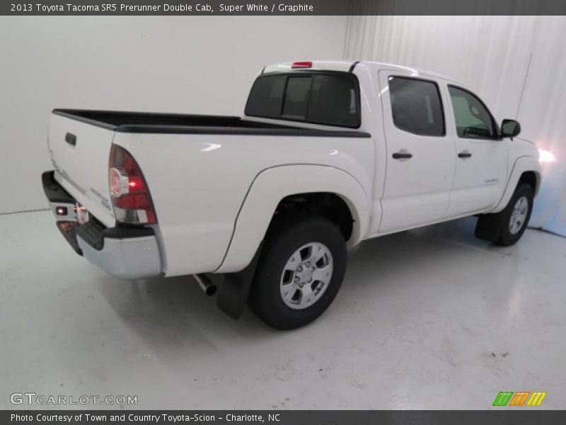 Super White / Graphite 2013 Toyota Tacoma SR5 Prerunner Double Cab