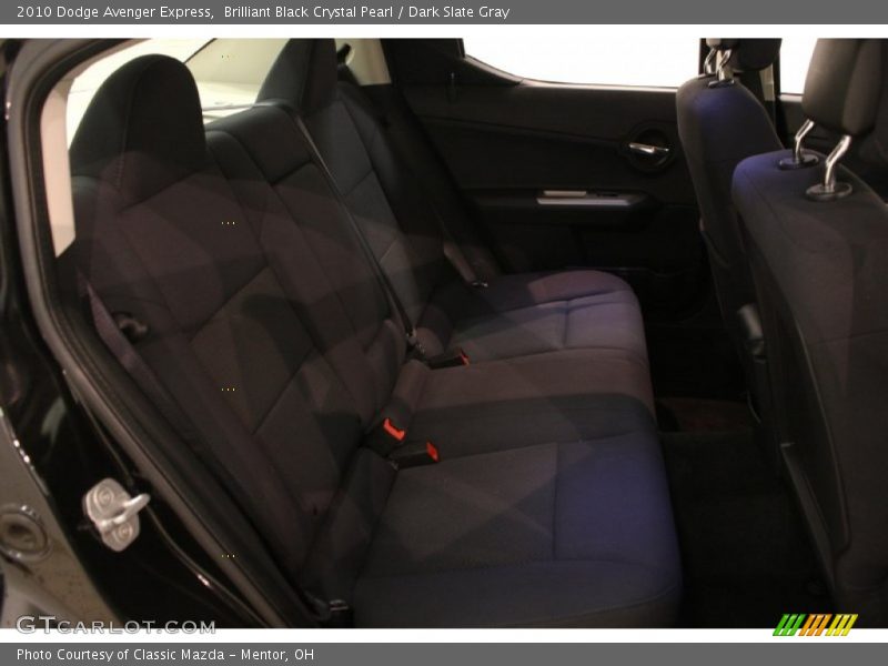 Brilliant Black Crystal Pearl / Dark Slate Gray 2010 Dodge Avenger Express
