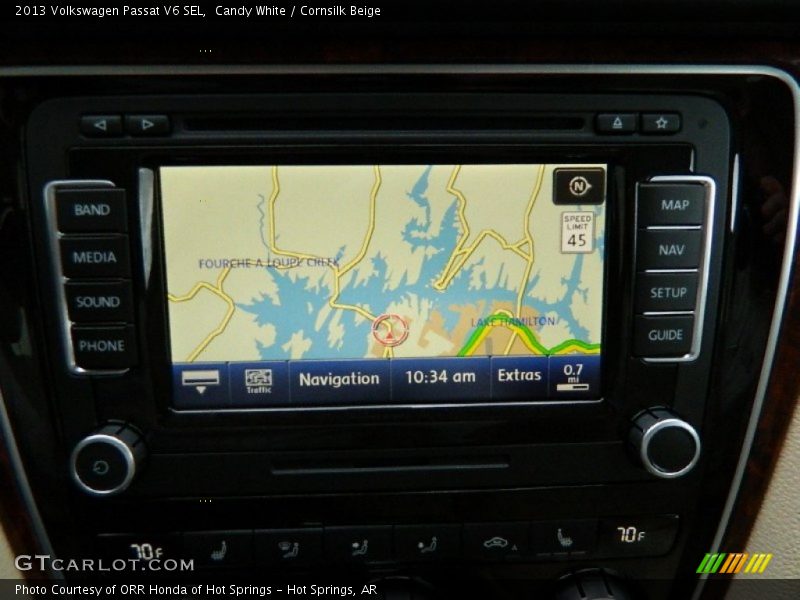 Candy White / Cornsilk Beige 2013 Volkswagen Passat V6 SEL