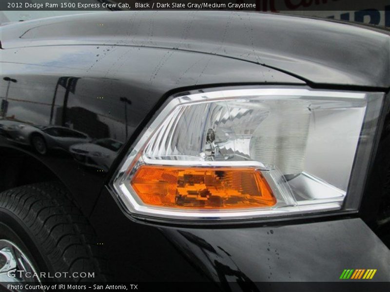 Black / Dark Slate Gray/Medium Graystone 2012 Dodge Ram 1500 Express Crew Cab