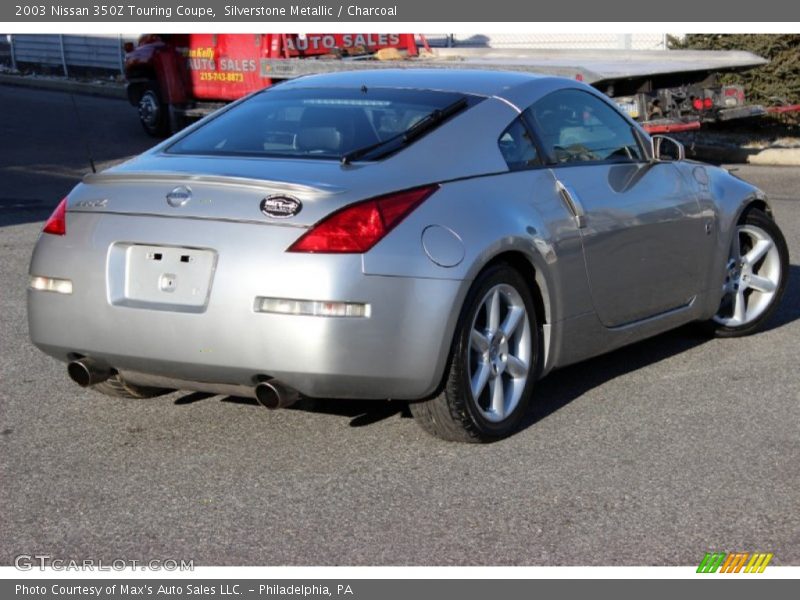 Silverstone Metallic / Charcoal 2003 Nissan 350Z Touring Coupe
