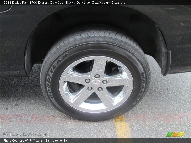 Black / Dark Slate Gray/Medium Graystone 2012 Dodge Ram 1500 Express Crew Cab