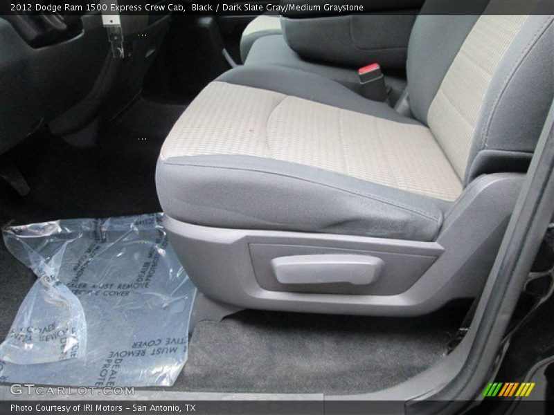 Black / Dark Slate Gray/Medium Graystone 2012 Dodge Ram 1500 Express Crew Cab