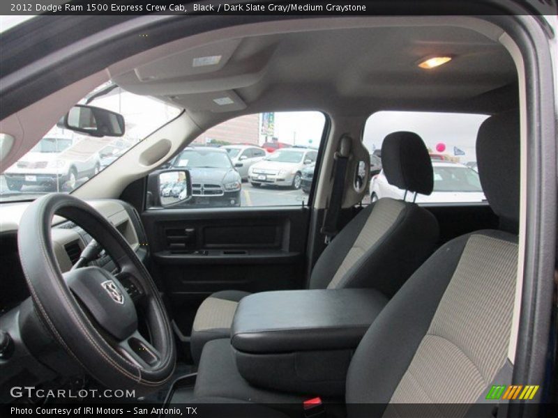 Black / Dark Slate Gray/Medium Graystone 2012 Dodge Ram 1500 Express Crew Cab