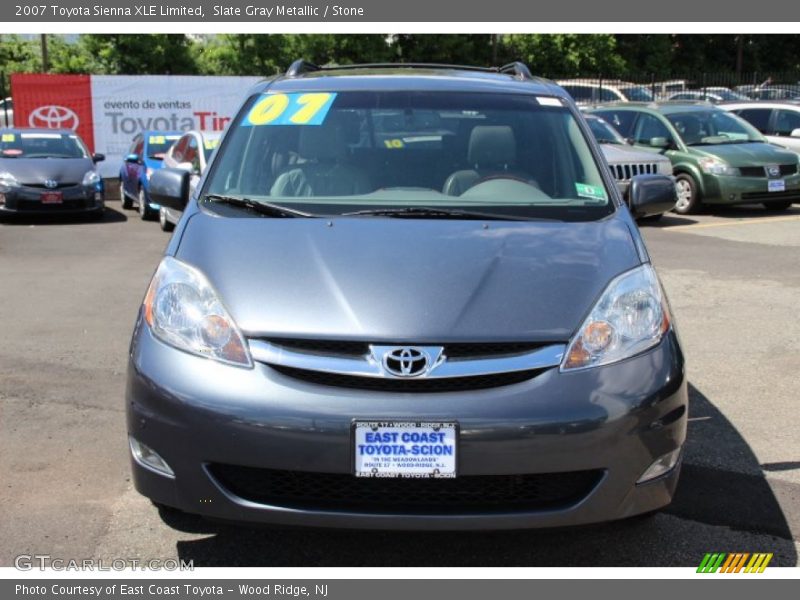 Slate Gray Metallic / Stone 2007 Toyota Sienna XLE Limited