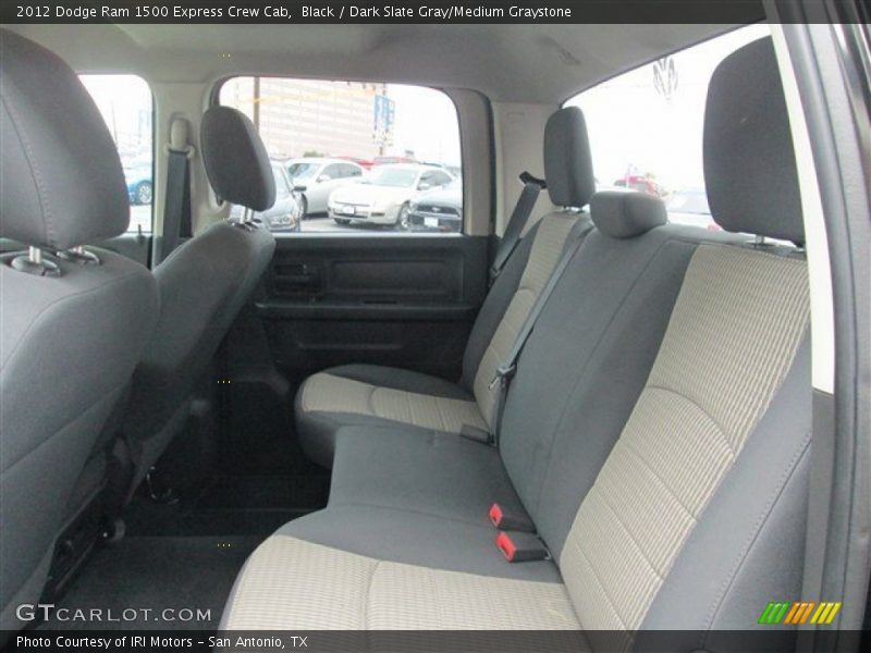Black / Dark Slate Gray/Medium Graystone 2012 Dodge Ram 1500 Express Crew Cab