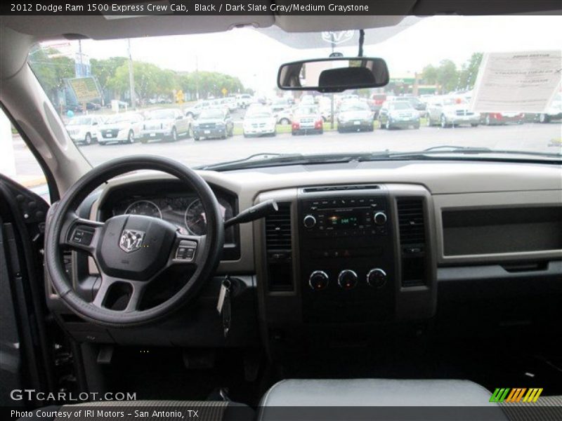 Black / Dark Slate Gray/Medium Graystone 2012 Dodge Ram 1500 Express Crew Cab