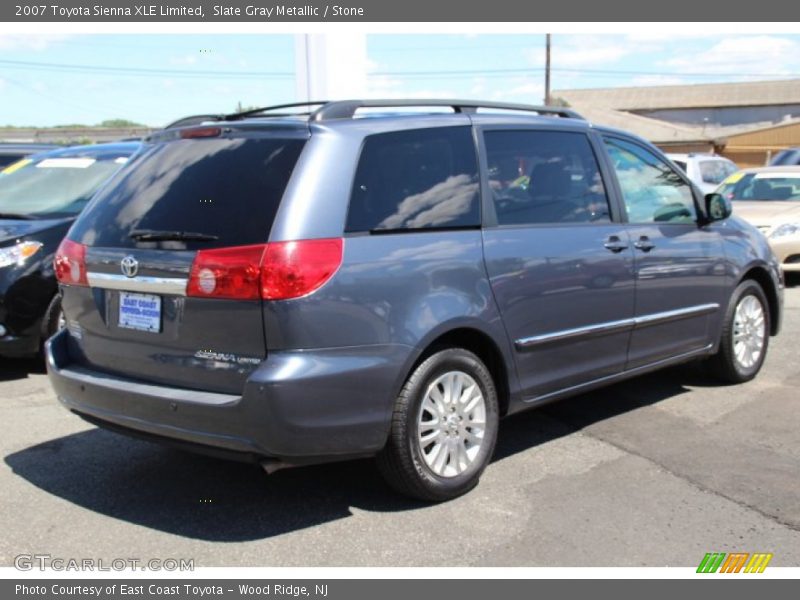 Slate Gray Metallic / Stone 2007 Toyota Sienna XLE Limited