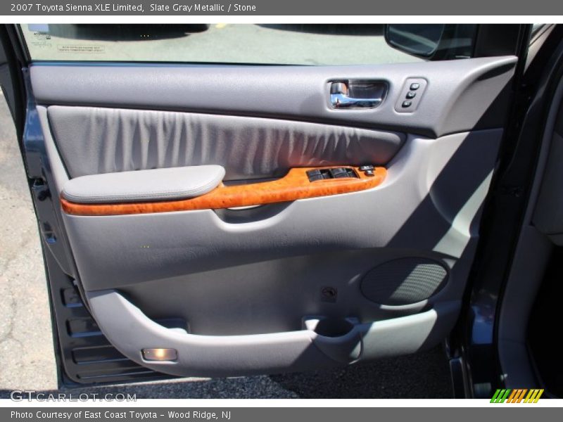 Slate Gray Metallic / Stone 2007 Toyota Sienna XLE Limited