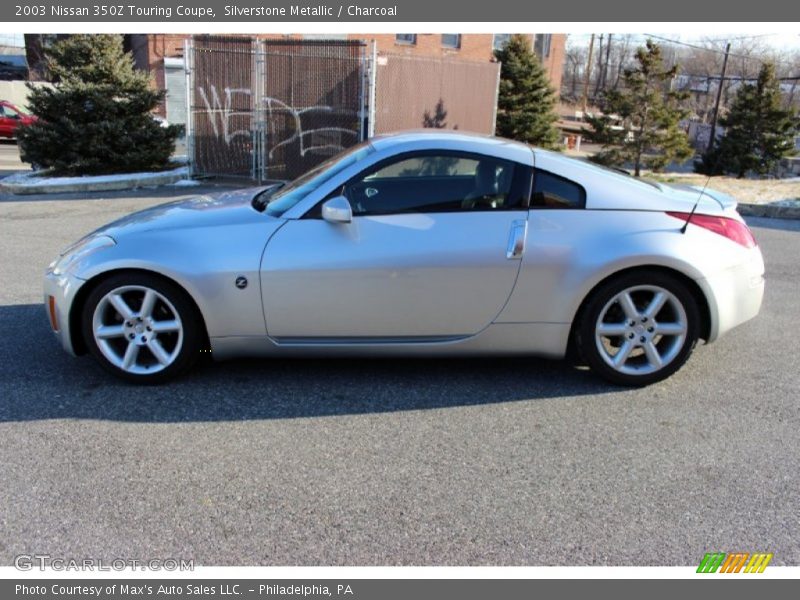 Silverstone Metallic / Charcoal 2003 Nissan 350Z Touring Coupe