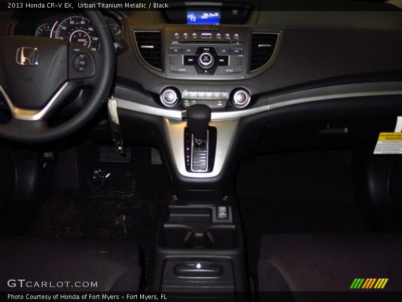 Urban Titanium Metallic / Black 2013 Honda CR-V EX