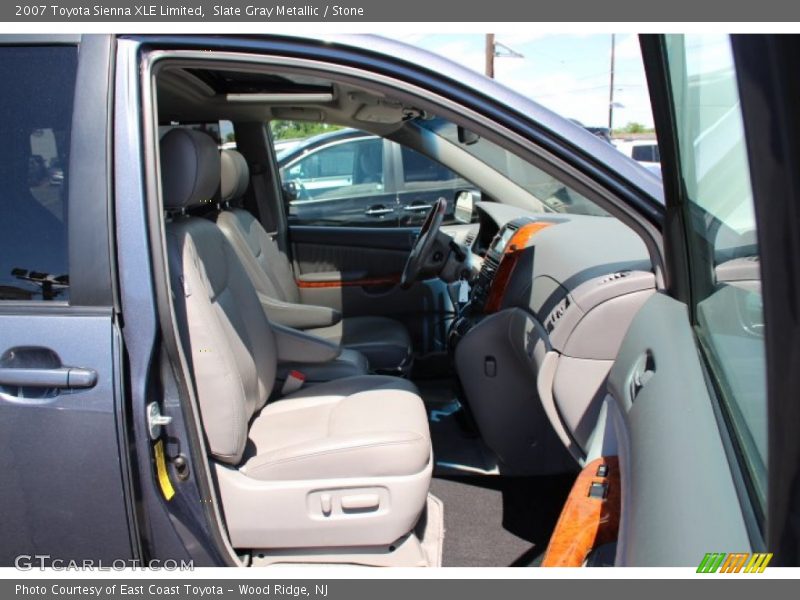 Slate Gray Metallic / Stone 2007 Toyota Sienna XLE Limited