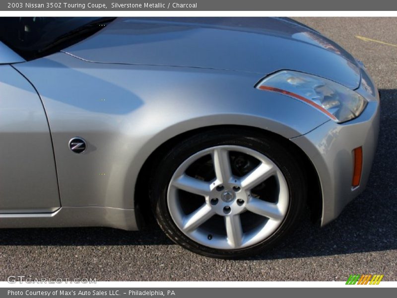Silverstone Metallic / Charcoal 2003 Nissan 350Z Touring Coupe