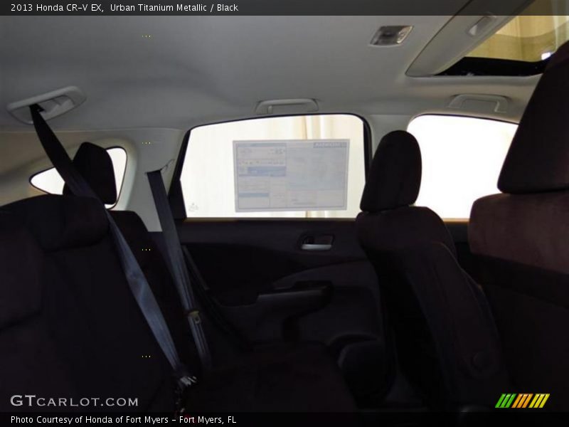 Urban Titanium Metallic / Black 2013 Honda CR-V EX