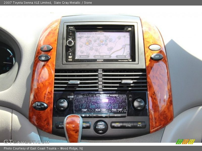 Slate Gray Metallic / Stone 2007 Toyota Sienna XLE Limited