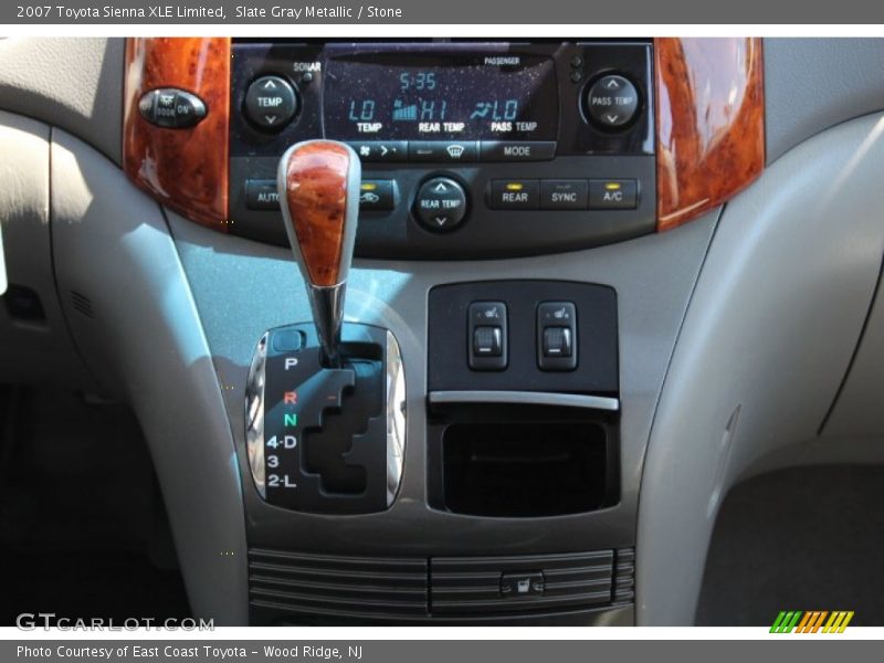 Slate Gray Metallic / Stone 2007 Toyota Sienna XLE Limited