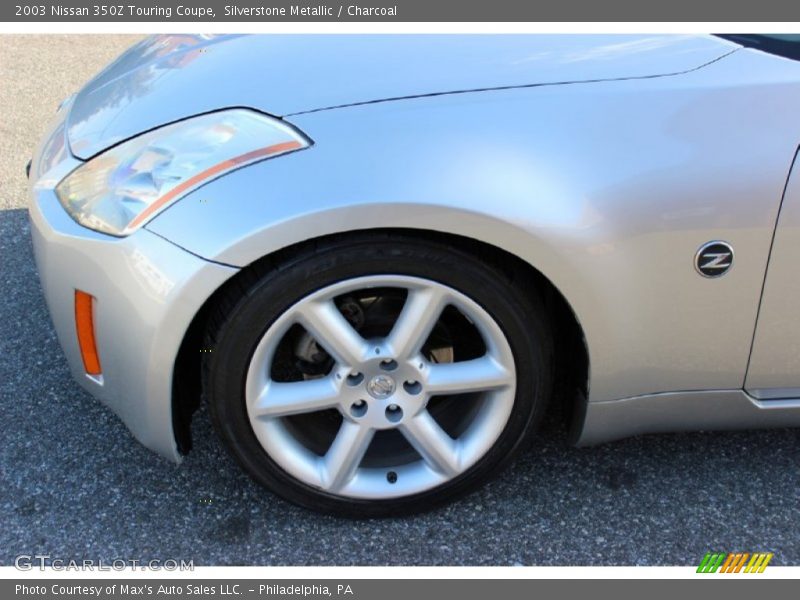 Silverstone Metallic / Charcoal 2003 Nissan 350Z Touring Coupe