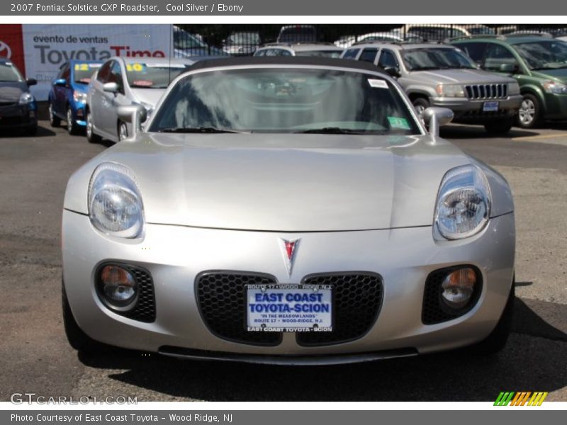 Cool Silver / Ebony 2007 Pontiac Solstice GXP Roadster