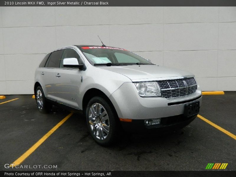 Ingot Silver Metallic / Charcoal Black 2010 Lincoln MKX FWD