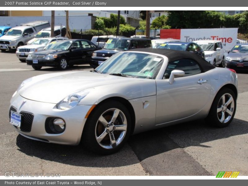 Cool Silver / Ebony 2007 Pontiac Solstice GXP Roadster