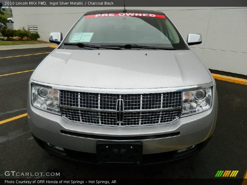 Ingot Silver Metallic / Charcoal Black 2010 Lincoln MKX FWD