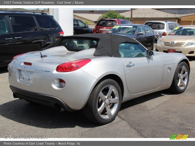 Cool Silver / Ebony 2007 Pontiac Solstice GXP Roadster