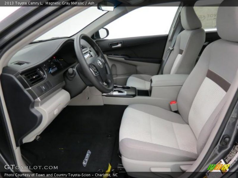 Magnetic Gray Metallic / Ash 2013 Toyota Camry L